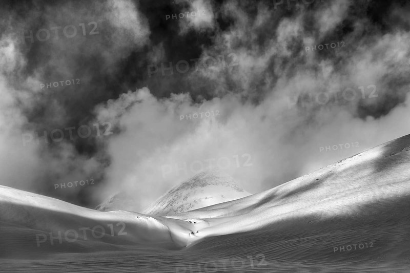 Winter landscape, Stuor Reidavaggi, Kebnekaisefjäll, Norrbotten, Lapland, Sweden, March 2020