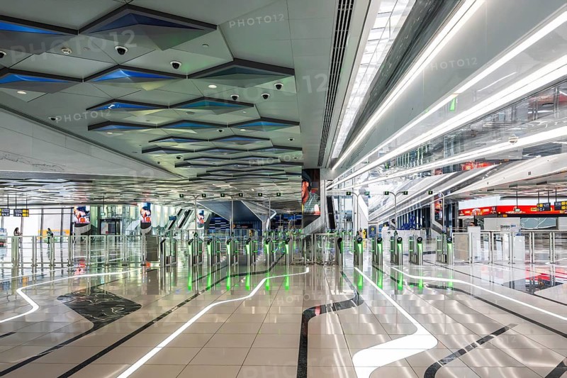 Dubai Expo 2020 Metro Station, Dubai, United Arab Emirates, UAE