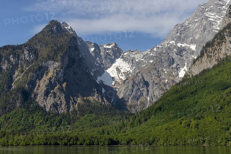 Boat trip on Lake Königssee, Berchtesgaden National Park, Germany