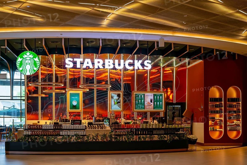 Starbucks Sales Counter, Dubai, United Arab Emirates, UAE