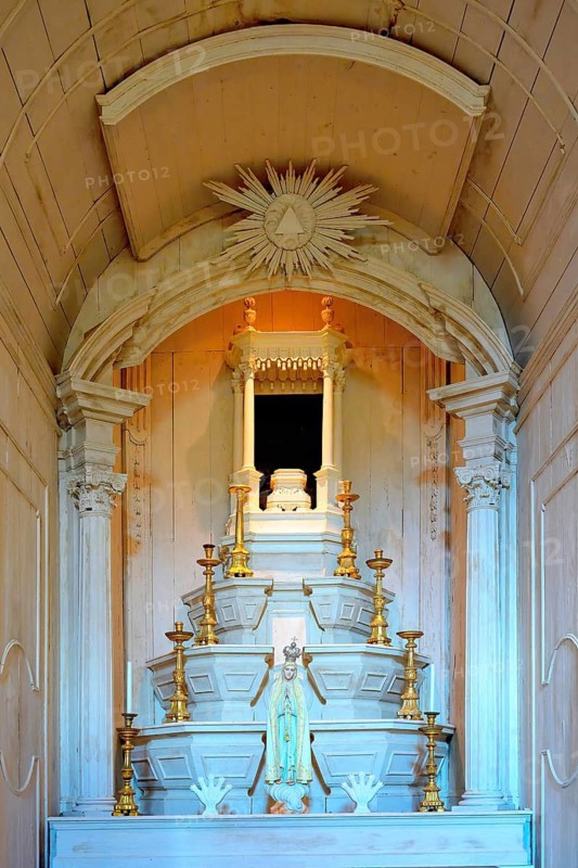 Santa Maria da Alcacova Church, Holy Sacrament chapel, Santarem, Ribatejo, Portugal