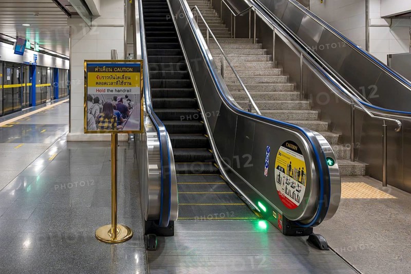 Escalator, Bangkok, Thailand