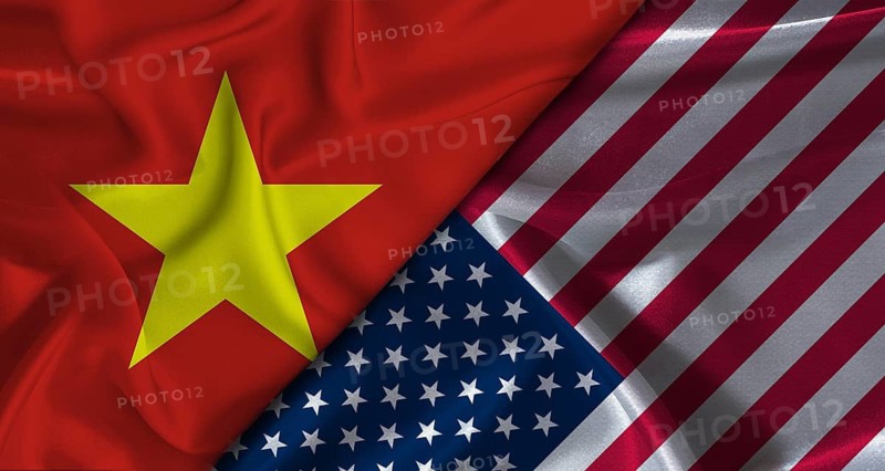 Bilateral relations between Vietnam and United States. Flag of Vietnam and United States