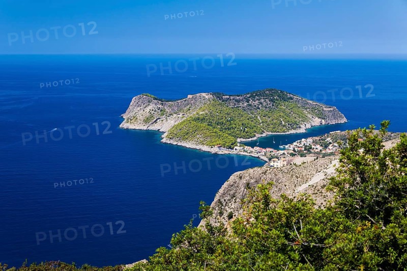 Landscape, travel, Greece, island of Kefalonia, Port Erisos, port, island of Kefalonia, Greece