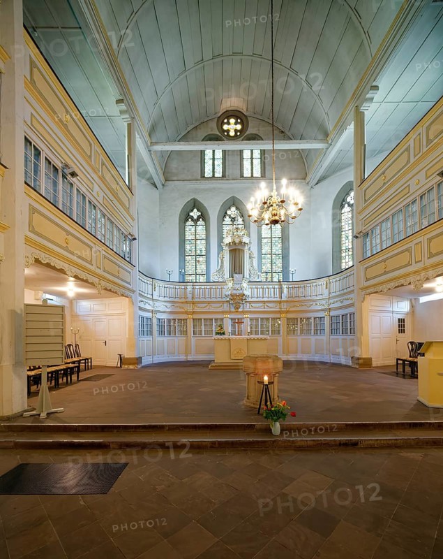 Johann-Sebastian-Bachkirche, Bachkirche, interior view, evangelical church, Johann Sebastian Bach, composer, organist, musician, historical figure, Thomaskantor, Arnstadt, Thuringia, Germany