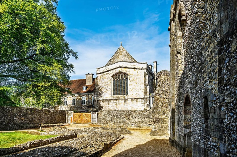 Winchester Castle, Winchester, Hampshire, England, United Kingdom