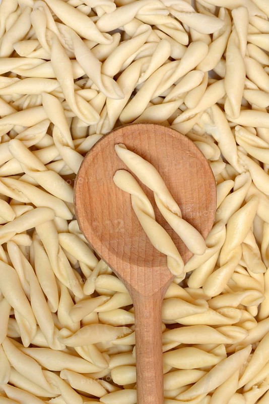 Strozzapreti, type of Italian pasta