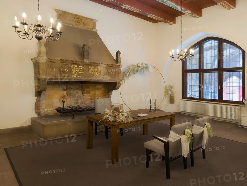 Wedding room inside Minden Town Hall Germany