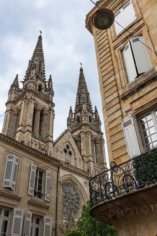 The neo-gothic church of Saint-Louis-des-Chartrons in Bordeaux, Gironde, France