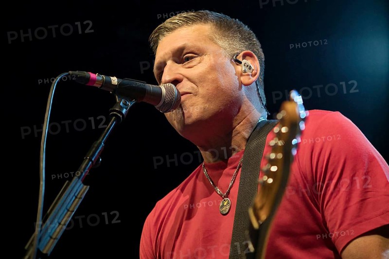 Chris DeMakes, singer of Less Than Jake live on Europe Tour 2026 at Berlin's Columbia Theater on 30.07.2026