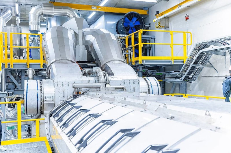 Innovationskraftwerk Dresden-Reick Gasmotor, Dresden, Saxony, Germany