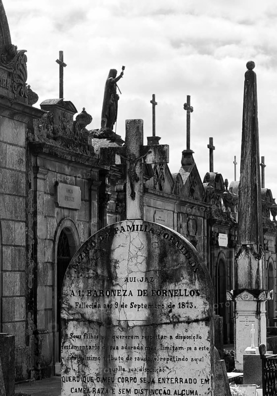 Cemitério da Lapa, Lapa Cemetery, European Cemetery Route, Association of Significant Cemeteries of Europe, abbreviated ASCE, Porto, Portugal