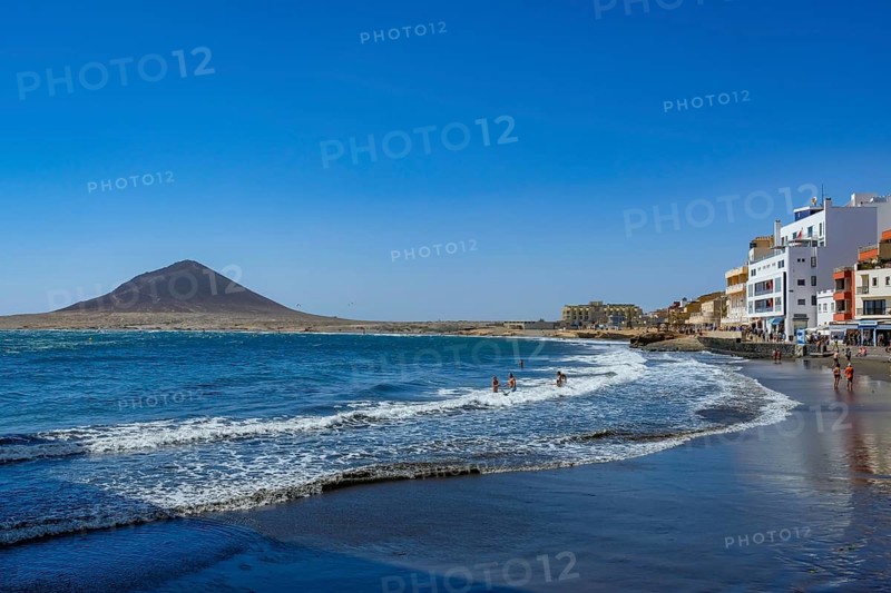 El Medano, Santa Cruz, Tenerife, Canary Islands, Spain - El Medano is located in the south of Tenerife and is particularly popular with anyone who likes relaxed holidays, beach days and water sports