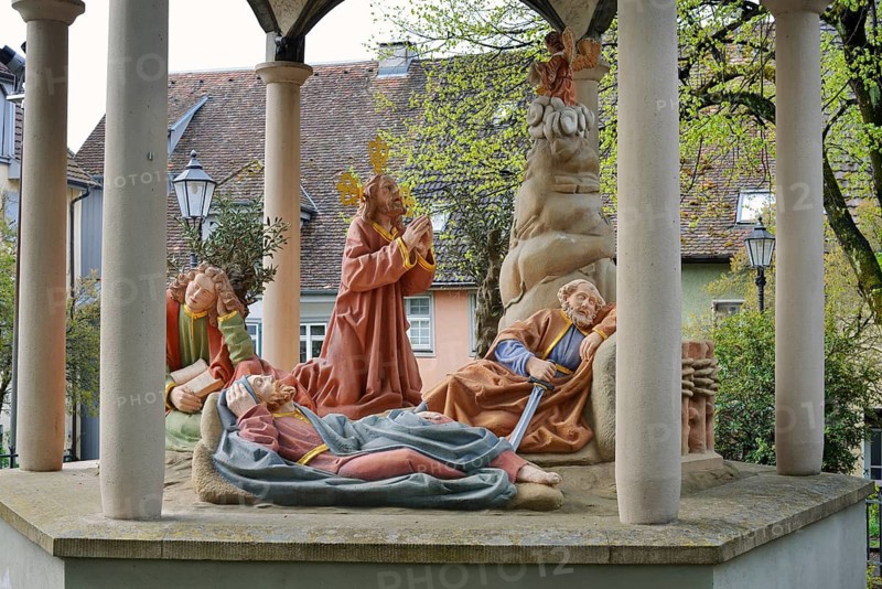 Ölberg Group near Radolfzell Minster, Radolfzell am Lake Constance, Baden-Württemberg, Germany