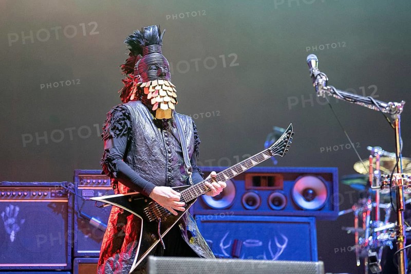 Nürburg, 06.06.26 - Wes Borland, guitarist of the US rock band Limp Bizkit during their performance at Rock am Ring 2026 at the Nürburgring race track race track