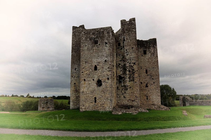 Dunmoe Castle in Navan, An Uaimh, a town in County Meath in Ireland