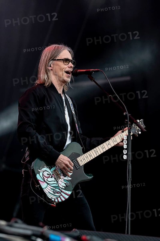 Singer Myles Kennedy from the American rock band Alter Bridge live on the Mandora Stage during their performance at Rock im Park on the Zeppelin Field in Nuremberg, Germany on 07.06.2026
