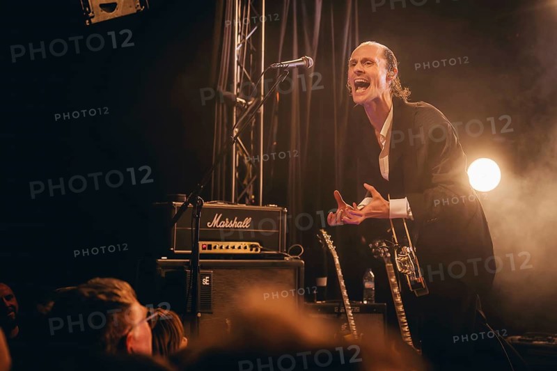 Singer Ben Hartmann from Billions live on 10 years of cocaine and raspberry ice cream tour 2026 in Berlin's ballroom Kreuzberg on 05.02.2026