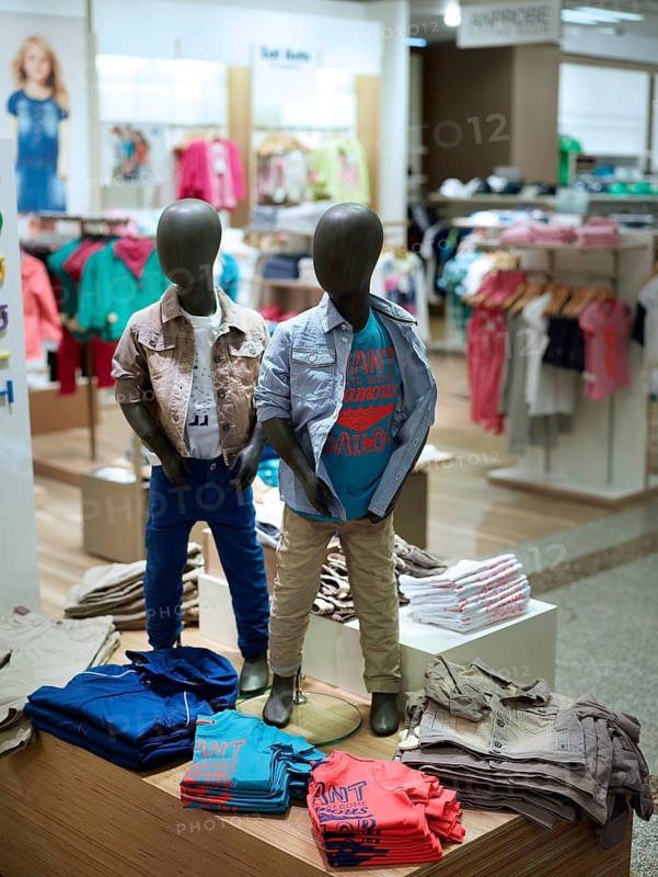 Department of Children's Fashion, Department Store, Munich, Bavaria, Germany