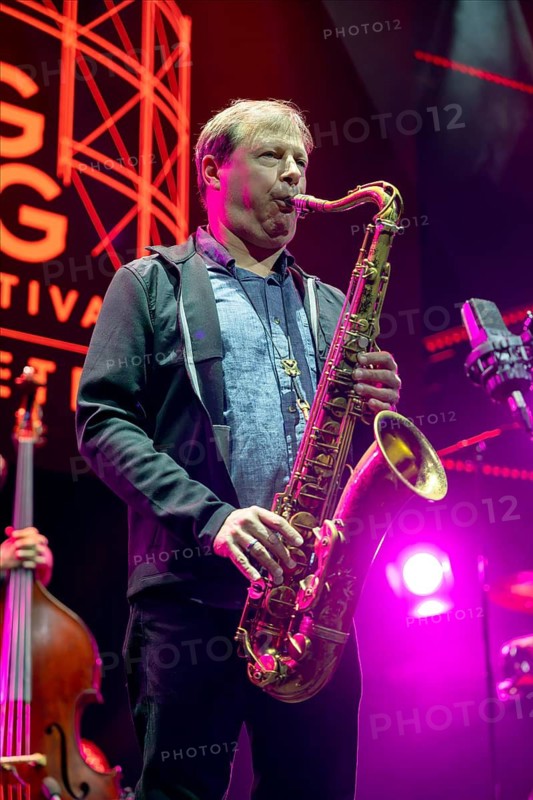 Chris Potter, saxophonist, Gonzalo Rubalcaba Quartet, feat. < english>Chris Potter, Larry Grenadier & Eric Harland, live 26.07.2026, ZigZag Jazz Festival, Gasometer, Berlin, Germany Gonzalo Rubalcaba Quartet, feat. Chris Potter, Larry Grenadier & Eric Harland, live on July 26, 2026, ZigZag Jazz Festival, Gasometer, Berlin, Germany