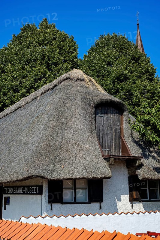 Tycho Brahe Museum in Sankt Ibb on the island of Ven, Landskrona, Skåne, Sweden, for editorial use only. Tycho Brahe Museum in Sankt Ibb on the island of Ven, Scania, Sweden - for editorial use only