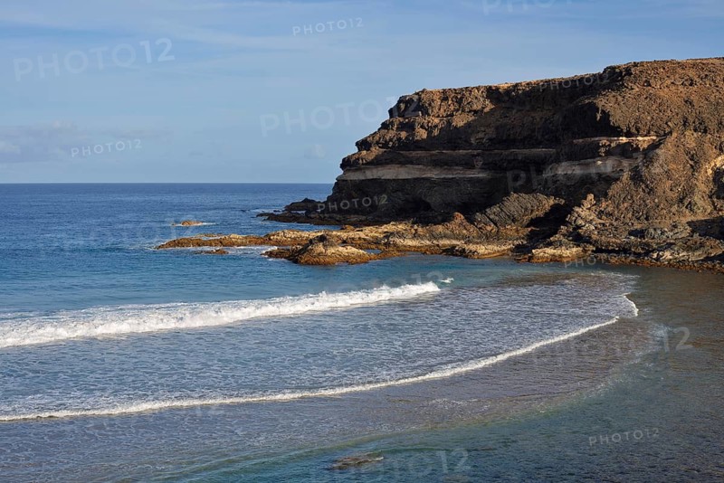 Rocky coast, Los Molinos, Fuerteventura, Canary Islands, Spain