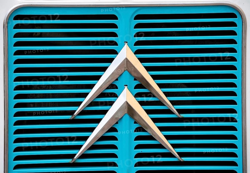 Detail radiator, Citroën type H pickup truck, Borgå, Porvoo, Finland