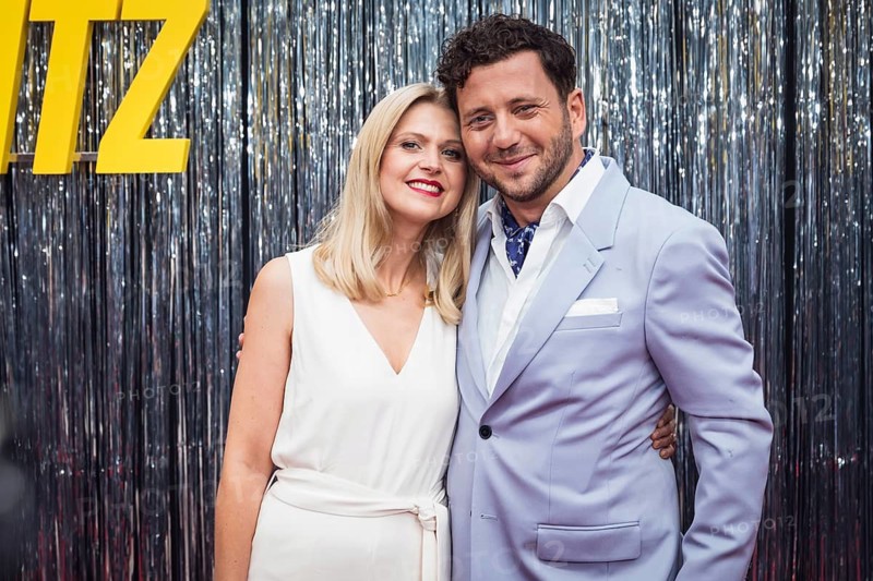 Felix Banaszak and woman Charlotte Obermeier at Kaulitz & Kaulitz season 3, premiere at Delphi Filmpalast, Berlin, 22.07.2026