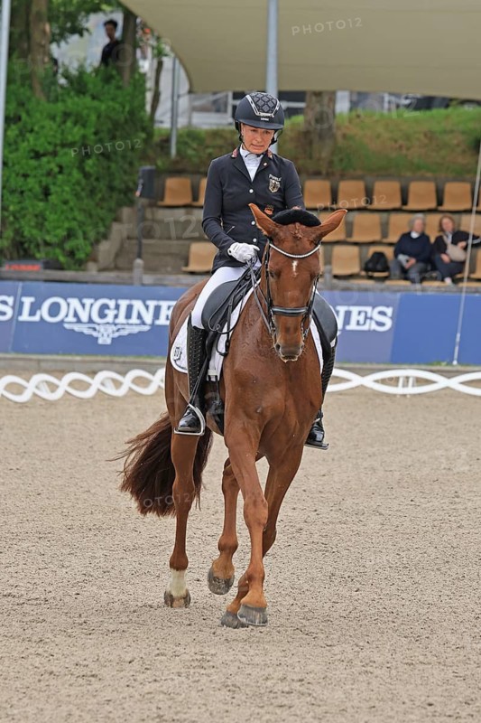 Para-dressage riding, Anna-Lena Niehues, Grade IV, Balve, North Rhine-Westphalia, Germany