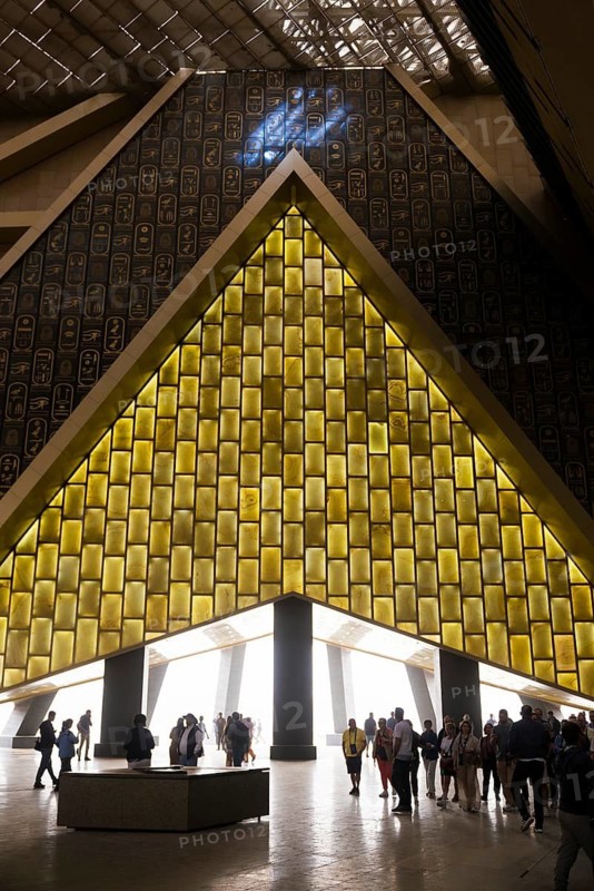 Entrance Hall, Grand Egyptian Museum, GEM, Giza, Cairo, Egypt