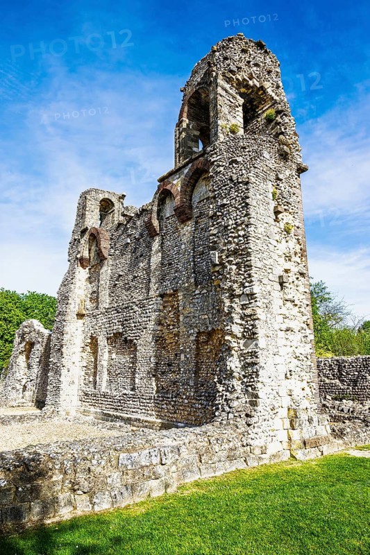 Ruins of Winchester Castle, Winchester, Hampshire, England, United Kingdom