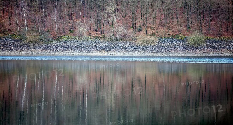 Biggetalsperre reservoir, Attendorn, North Rhine-Westphalia, Germany
