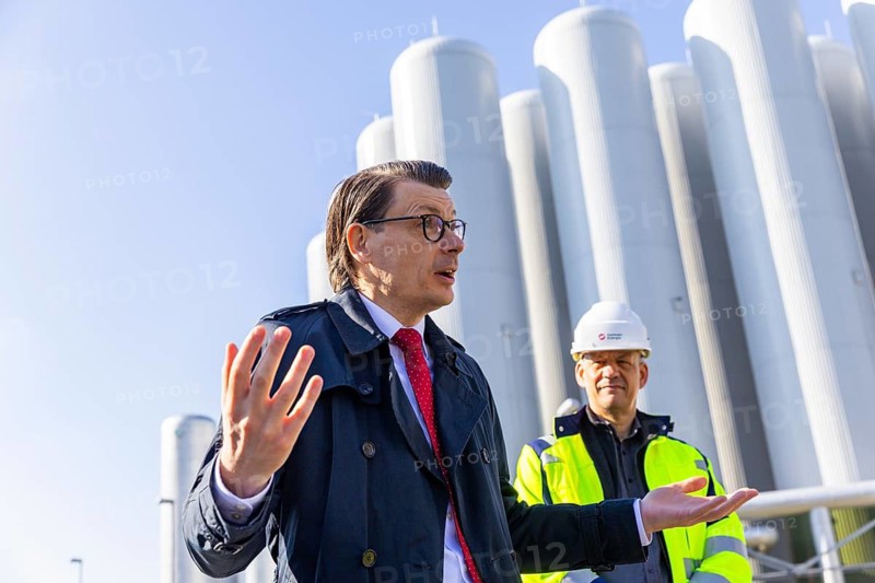 Innovationskraftwerk Dresden-Reick SachsenEnergy Board Member Dr. Axel Cunow, Dresden, Saxony, Germany