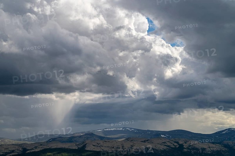 Rain shower, Alvdal Vestfjell, Hedmark, Innlandet, Norway, June 2026