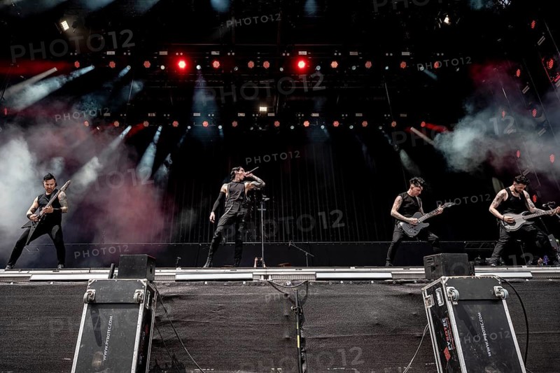 Black Veil Brides live at Rock im Park on Zeppelin Field in Nuremberg on 06.06.2026