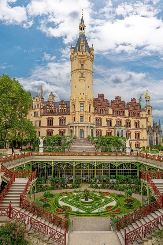 Schwerin Castle with Orangery Germany