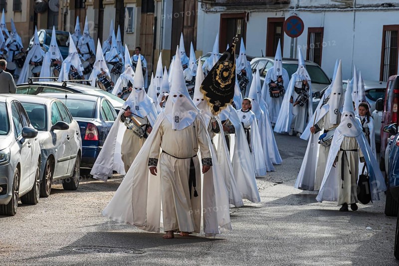 Semana santa procession, holy week before easter, Ubeda, Unesco heritage city, Andalusia, Spain