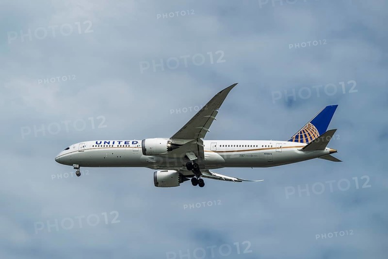 Aircraft United Airlines Boeing 787-9 Dreamliner, N24972, Bangkok, Thailand