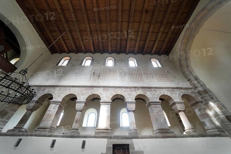 Romanesque basilica Bursfelde Abbey, Hemeln, Hannoversch Münden, Lower Saxony, Germany