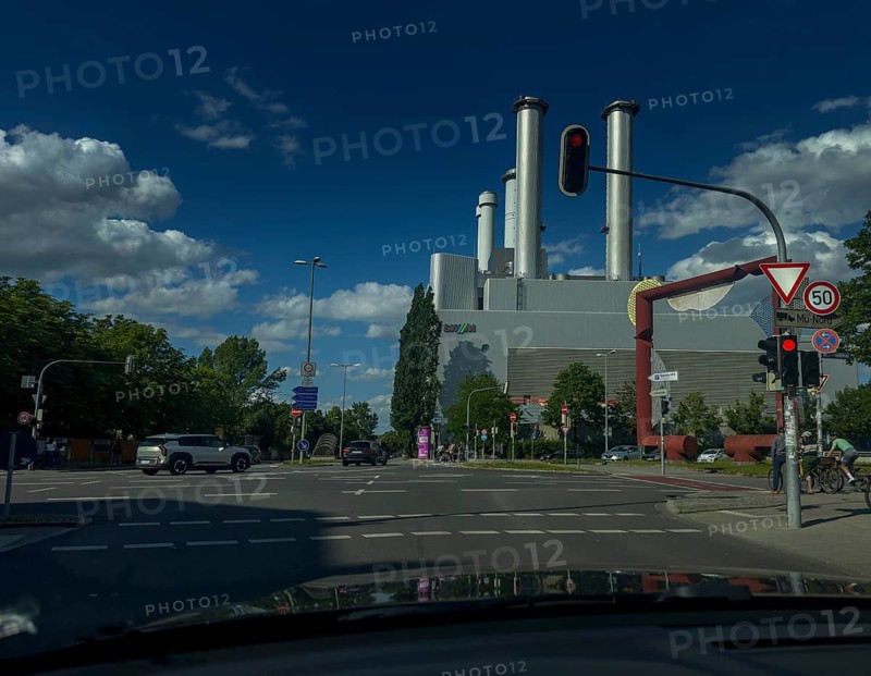 Combined heat and power plant Süd, Stadtwerke Munich, Munich, Bavaria, Germany