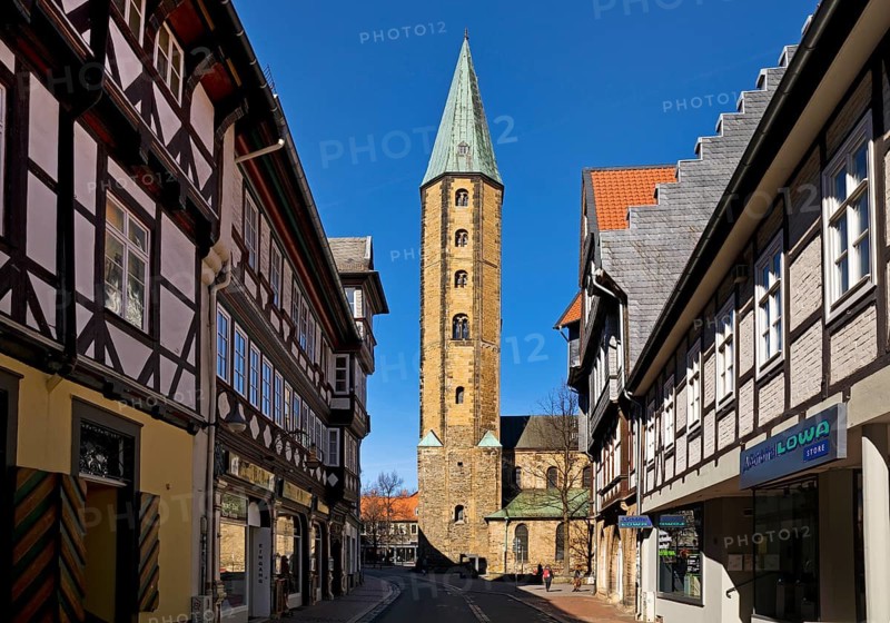 Evangelical Lutheran Market Church of St Cosmas and Damian in the Old Town, Goslar, Lower Saxony, Germany