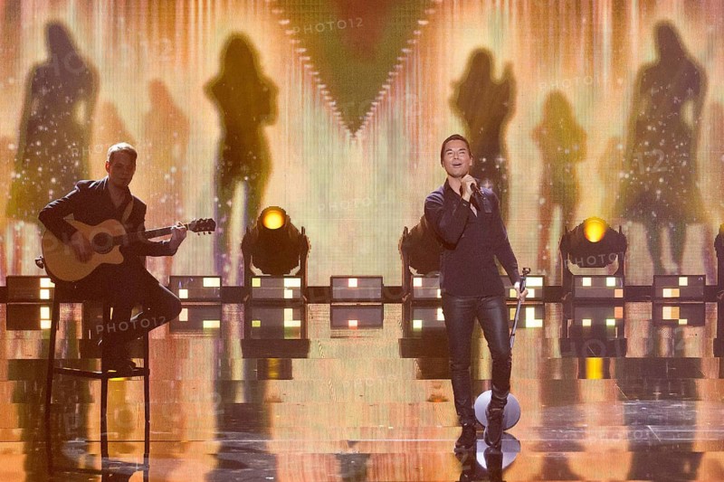 Julio Iglesias Jr. at the Beatrice Egli Show in Studio Berlin Adlershof on 08.04.2025. The broadcast will take place on Easter Saturday, 19 April 2025, 8:15 pm, on Ersten