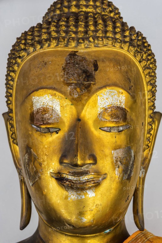Historic Buddha statue in Wat Pho temple, face, head, Buddhism, religion, world religion, sculpture, sculpting, art, statue, culture, believer, faith, peace, Asian, travel, holiday, tourism, representation, palace, tradition, traditional, decoration, decorated, house of prayer, building, attraction, landmark, gilded, gold, sacred, pray, meditation, monastery, spirituality, meditate, spiritual, monument, famous, sight, magnificent, philosophy, capital, Bangkok, Thailand