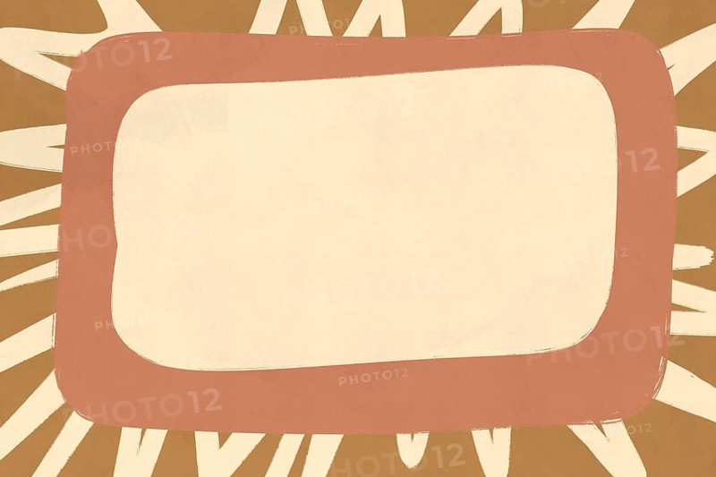 This illustration features an abstract geometric design, using a combination of organic shapes and soothing earth tones. Ideal for backgrounds or complementing minimalist and natural-themed content, perfect for texts