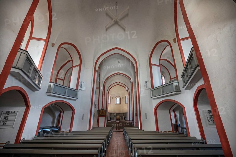 Interior of St Nicholas' Church, Siegen, North Rhine-Westphalia, Germany