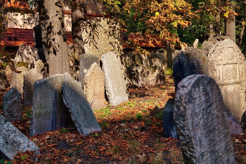 Old Jewish Cemetery, Prague, Czech Republic