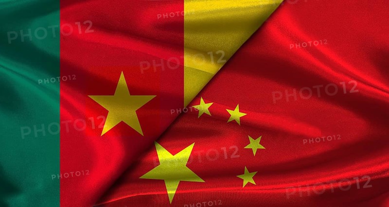 Bilateral relations between Cameroon and China. Flag of Cameroon and China