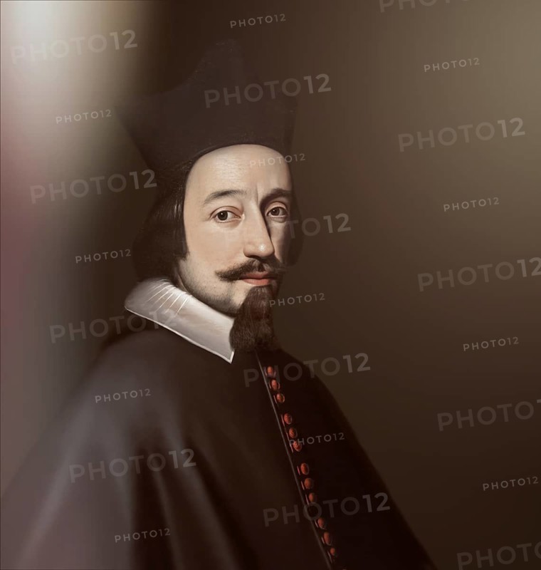 Pope Alexander VII, Alessandro VII, Alexandre VII, Alejandro VII, born Fabio Chigi, 1599 – 1667, ruler of the Papal States from 1655 until his death in 1667, digitally edited after a painting by Anselm van Hulle