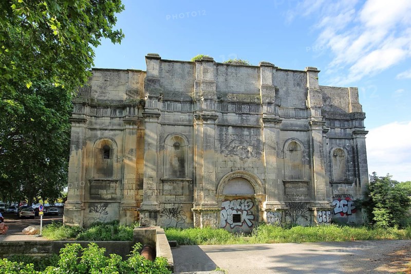 Former and historic Carmelite church, Arles, Bouches-du-Rhône, Camargue, Provence, France