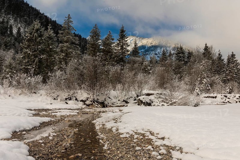 Rissbach creek in the Eng valley, Karwendel mountains, Austria